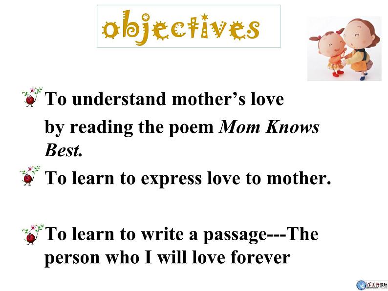 初中英语冀教版9AB Lesson19 A Story or a Poem Mother's love部优课件02