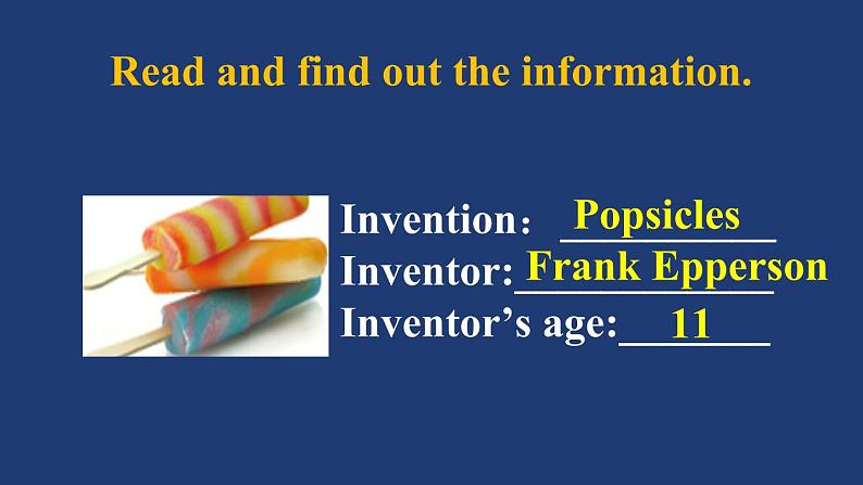 初中英语北师大版9AB Reading A Famous Inventor Creative Minds部优课件第4页