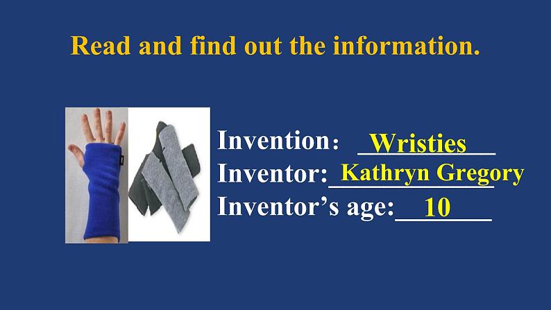 初中英语北师大版9AB Reading A Famous Inventor Creative Minds部优课件第7页