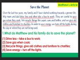 初中英语北师大版Writing Save the Planet U9-CW部优课件