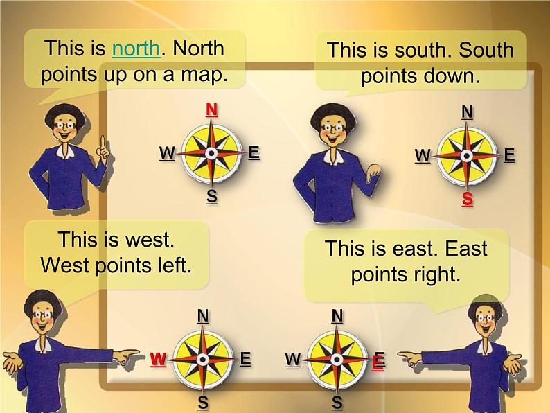 初中英语冀教版7A Lesson43 Directions部优课件第8页