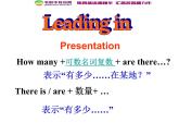 外研版七年级英语上册 Module 3 My school Unit 1 There are thirty students in my class课件