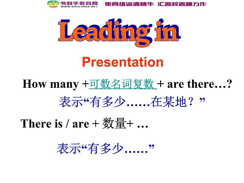 外研版七年级英语上册 Module 3 My school Unit 1 There are thirty students in my class课件第3页