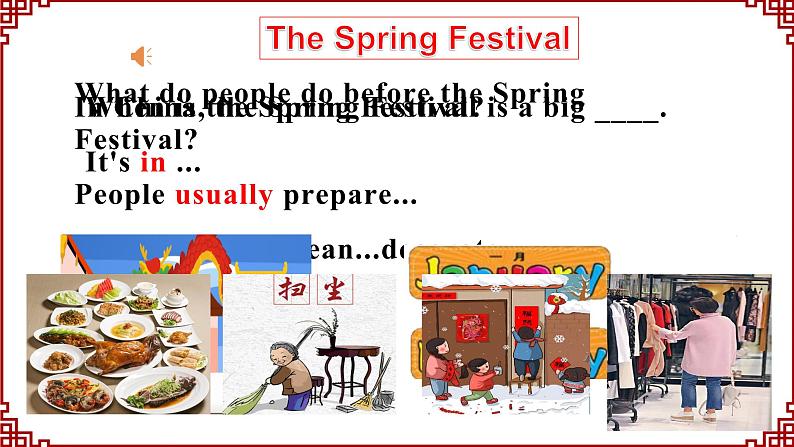 初中英语科普版（仁爱）7B unit8 the seasons and the weather topic3 let's celebrate Section D部优课件05