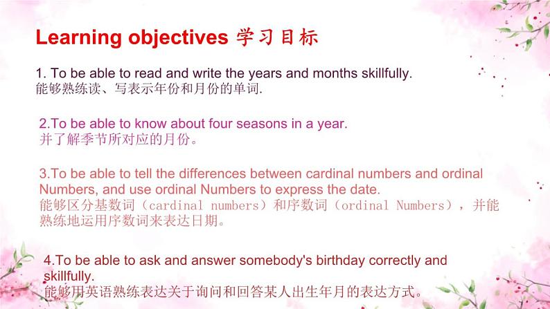 初中英语科普版（仁爱）7B unit7 the birthday party Section D How to express the date部优课件02