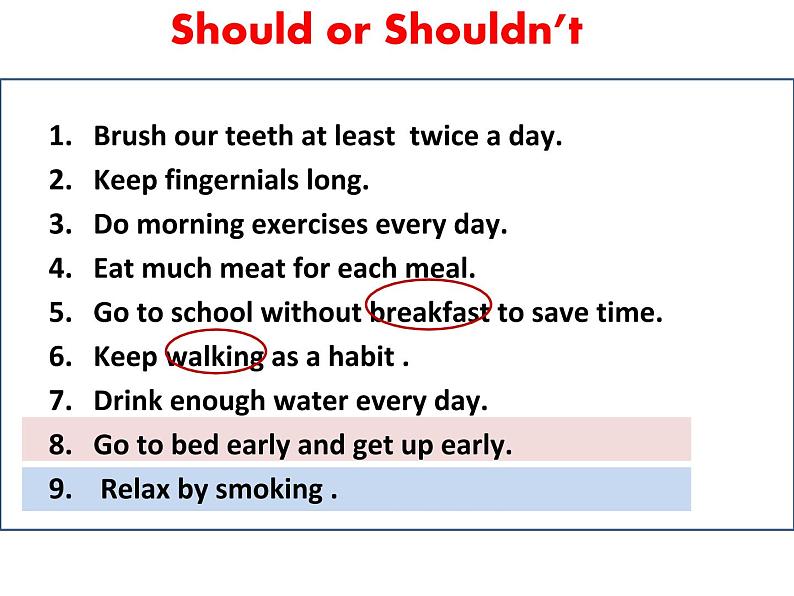 初中英语科普版（仁爱）8A Section B Unit2 Topic2 i must ask him to give up smoking Section B部优课件03