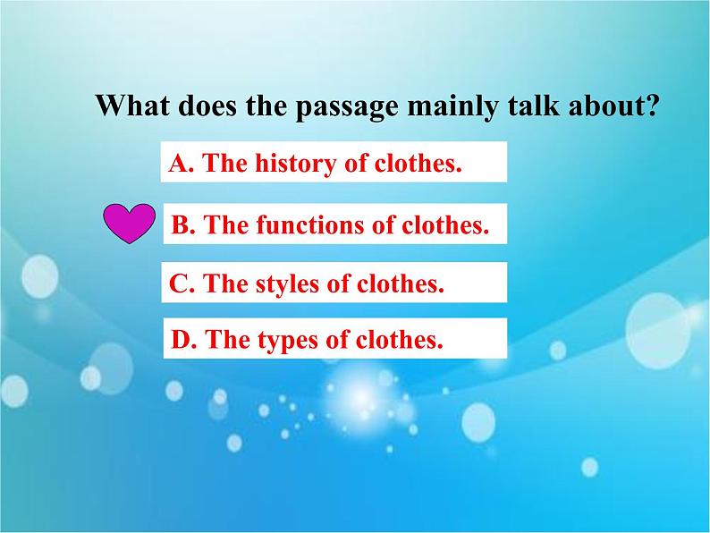 初中英语科普版（仁爱）8B Section D Unit8 our clothes Topic1 we will have a class fashion show Section D部优课件06