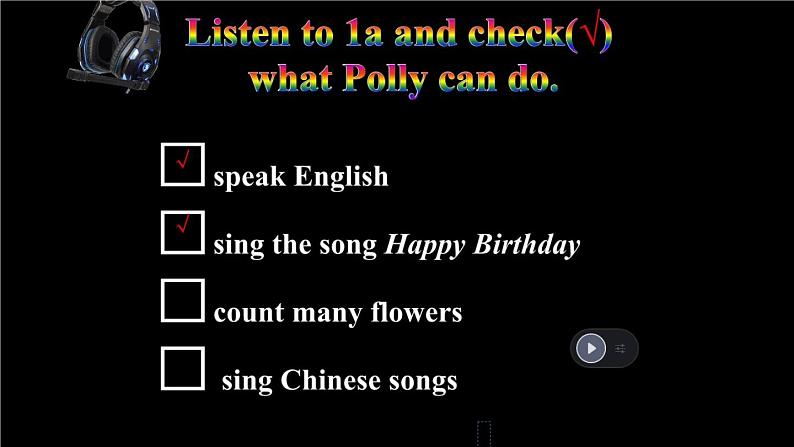 初中英语科普版（仁爱）7B Section B Unit7 the birthday party Topic2 SectionB部优课件08