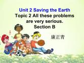 初中英语科普版（仁爱）9A Section B Uint2 saving the earth Topic2 all these problems are very serious Section B部优课件