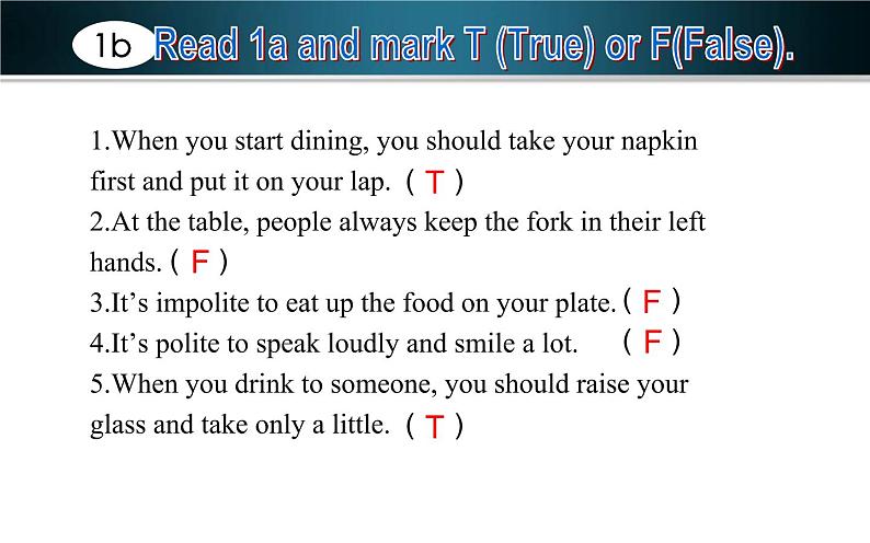 初中英语科普版（仁爱）8B Section C Unit7 food festival Topic 2 Section C部优课件第8页