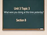 初中英语科普版（仁爱）8A Section B Unit3 Topic3 topic3 what were you dong at this time yesterday Section B部优课件