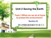 初中英语科普版（仁爱）9A Section B Unit2 Saving the Earth部优课件