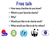 初中英语牛津译林版8B unit7 international charities Task Charity work部优课件