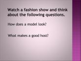 初中英語牛津譯林版7A Reading2 The fashion show Unit8部優(yōu)課件