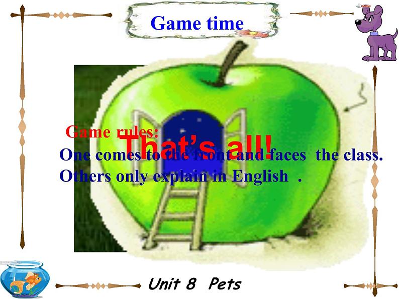 初中英语牛津译林版7B Reading1 Poems about pets Unit8部优课件05