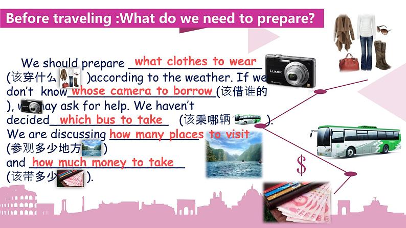 初中英语牛津译林版8B Grammar Using question words + to-infinitives & using must and have to Unit4部优课件第5页