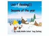 初中英语牛津译林版8A Reading1 A poem about seasons unit7部优课件