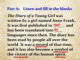 初中英語牛津譯林版9A Unit4 Integrated skills Anne Frank and World War II部優(yōu)課件