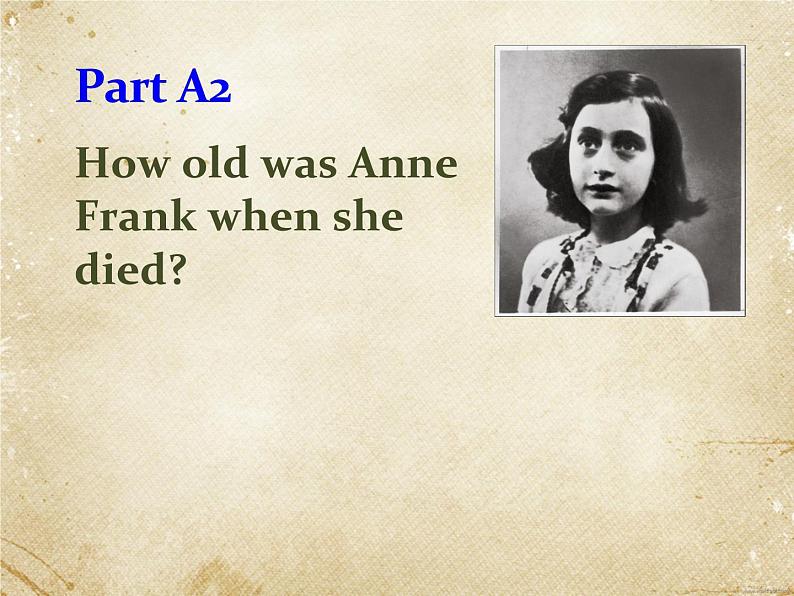 初中英语牛津译林版9A Unit4 Integrated skills Anne Frank and World War II部优课件第6页