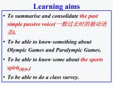 初中英语外研版9A Unit3 Language in use Modle8 Sports life部优课件