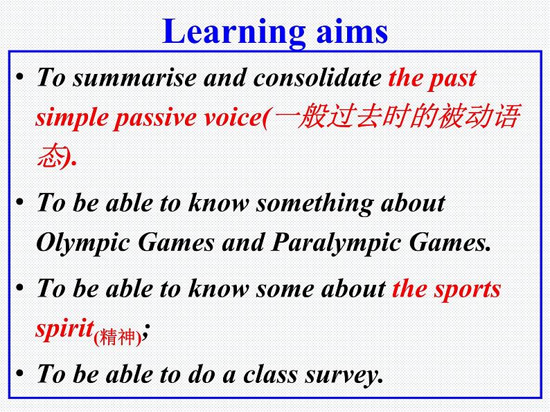 初中英语外研版9A Unit3 Language in use Modle8 Sports life部优课件02