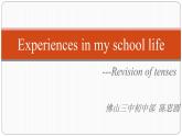 初中英语外研版9B Revision module A 时态复习部优课件