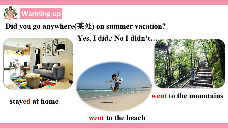 unit1 where did you go on vacation Section A1a-2d课件+教案+练习08