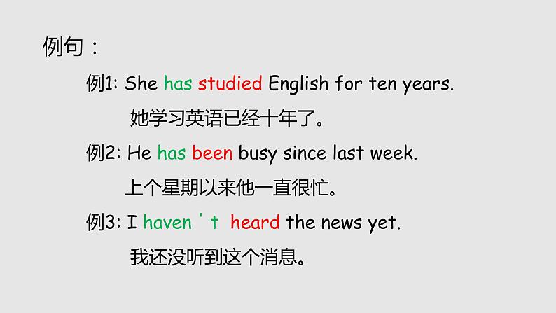 人教版八年级英语下册第八单元现在完成时讲解与练习课件PPT04