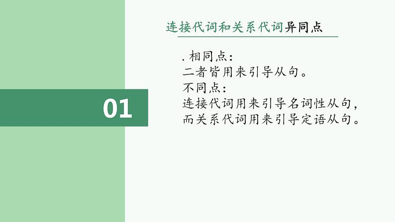 第十五讲 连接代词和关系代词课件PPT第3页