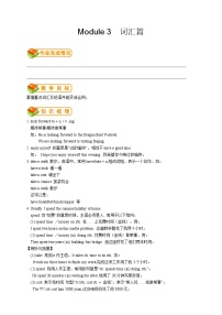 初中英语外研版 (新标准)七年级下册Module 3 Making plans综合与测试教案设计