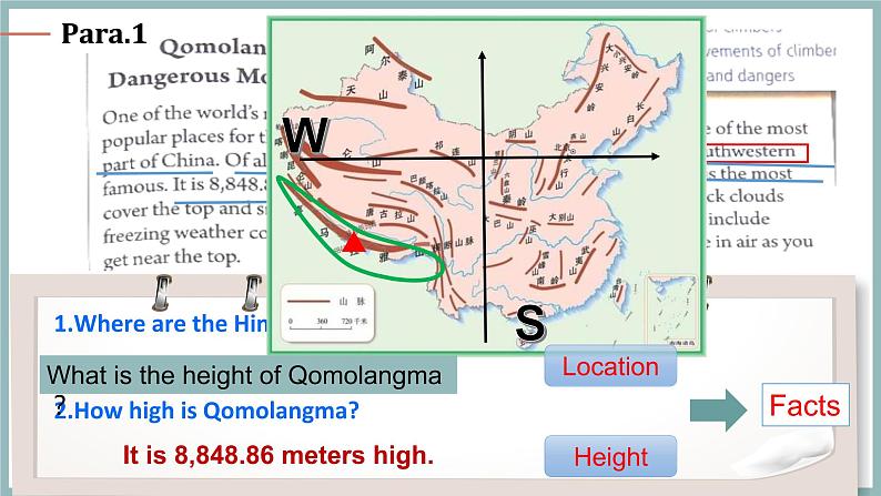 Unit7 What is the highest mountain in the world(3a-3c) 课件07