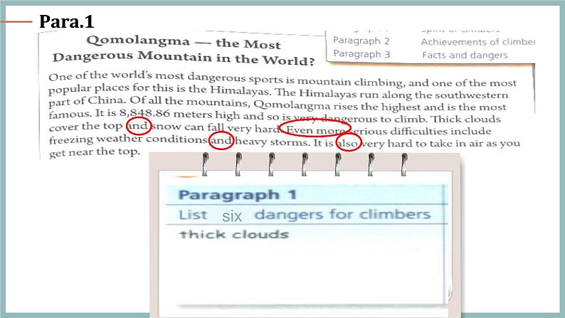 Unit7 What is the highest mountain in the world(3a-3c) 课件08