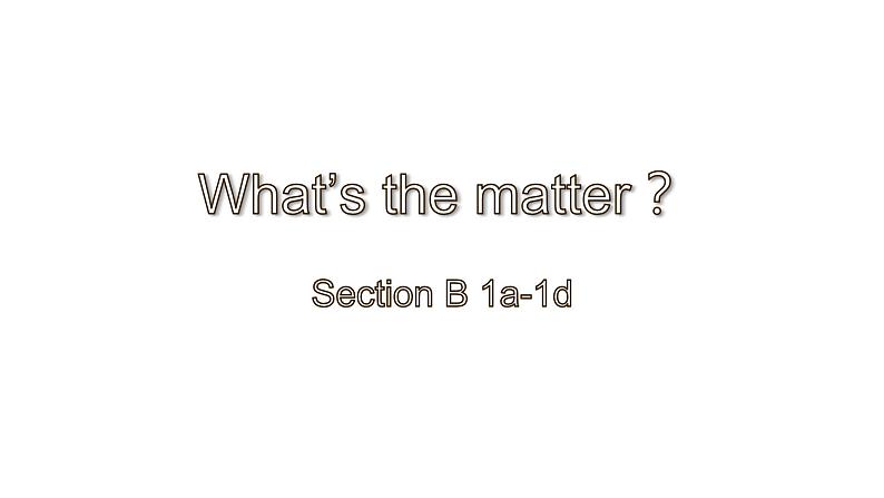 Unit 1 Section B 1a-1d  课件 2021-2022学年人教版八年级英语下册第1页