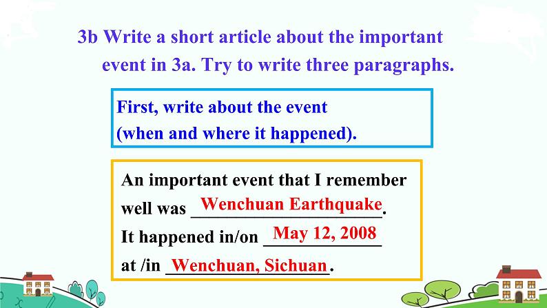 8年级人教版英语下册 Unit 5 What were you doing when the rainstorm came 单元PPT课件与导学案05