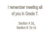 Unit 14 Section A 2d,Section B 1b-1d 课件 2021-2022学年人教版九年级英语全册