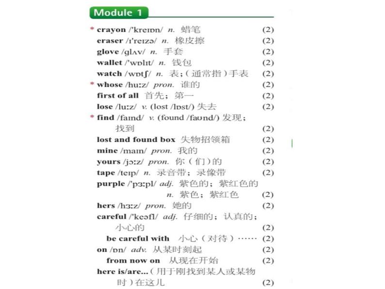 外研英语七年级下册课件Module1Unit2Aretheyyours(共41张PPT)第2页