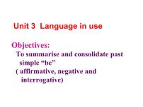 2021学年Unit 3 Language in use多媒体教学ppt课件