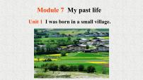 英语七年级下册Unit 1 I was born in a small village.说课课件ppt