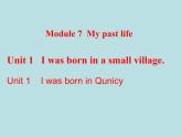 Module7Unit1课件2021-2022学年外研版英语七年级下册