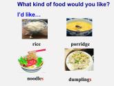 Unit 10 I'd like some noodles. Section A 2a-2d课件(共21张PPT)