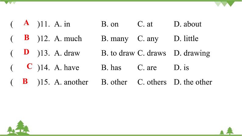 Unit 1 Can you play the guitar-Section A(Grammar Focus_3c)课件（共有PPT18张）08