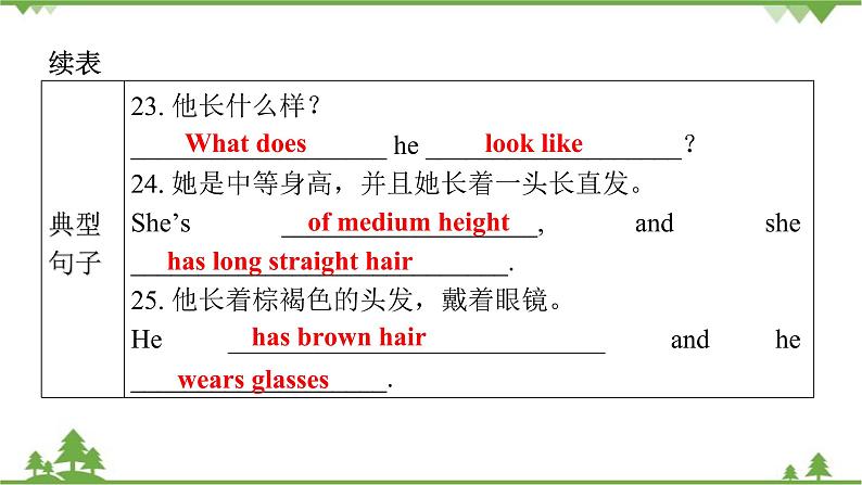 Unit 9 What does he look like？Section A（1a_2d）课件(共21张PPT)第6页