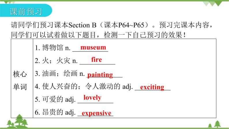 Unit 11 How was your school trip？Section B (1a-2c)习题课件(共30张PPT)03