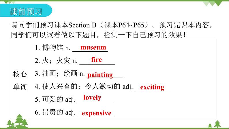 Unit 11 How was your school trip？Section B (1a-2c)习题课件(共30张PPT)03