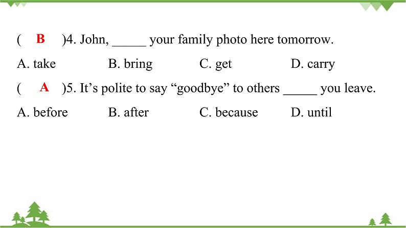 Unit 4 Don’t eat in class-Section A (Grammar Focus_3c)课件（贡藕PPT17张）第3页