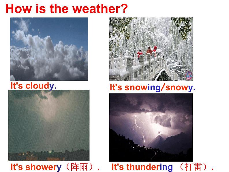 Unit 7 It 's raining-Section A 1a—2c课件(共21张PPT)第6页