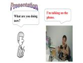 Unit 6 I'm watching TV.Section A (1a-3c)课件(共30张PPT)