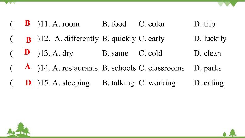 Unit 10 I’d like some noodles-Section A (1a_2d)习题课件(共有PPT17张）08