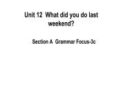 Unit 12 Section A Grammar Focus-3c 课件（共有PPT14张）