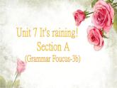 Unit 7  It's raining!Section A Grammar Focus-3b课件（共有PPT18张）